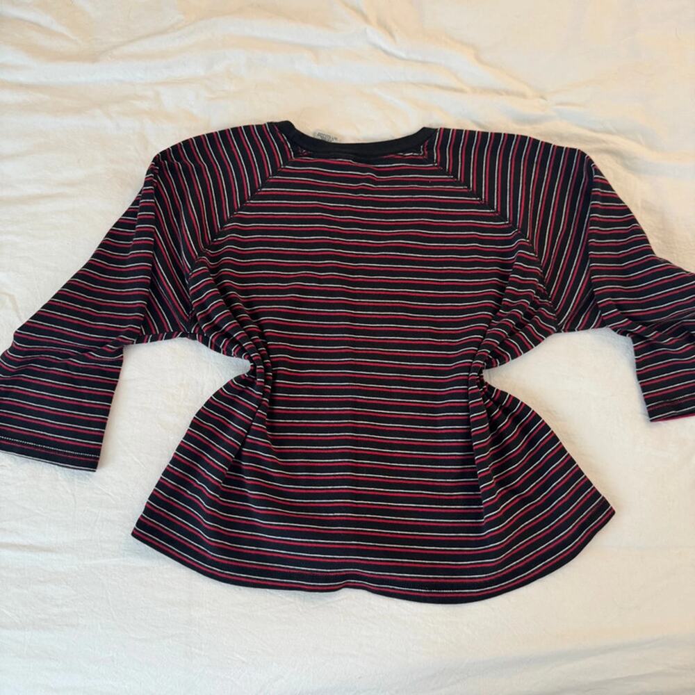 2000s‎ Striped Quarter sleeve - Picture 3 of 4